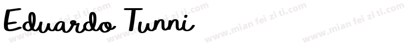 Eduardo Tunni字体转换
